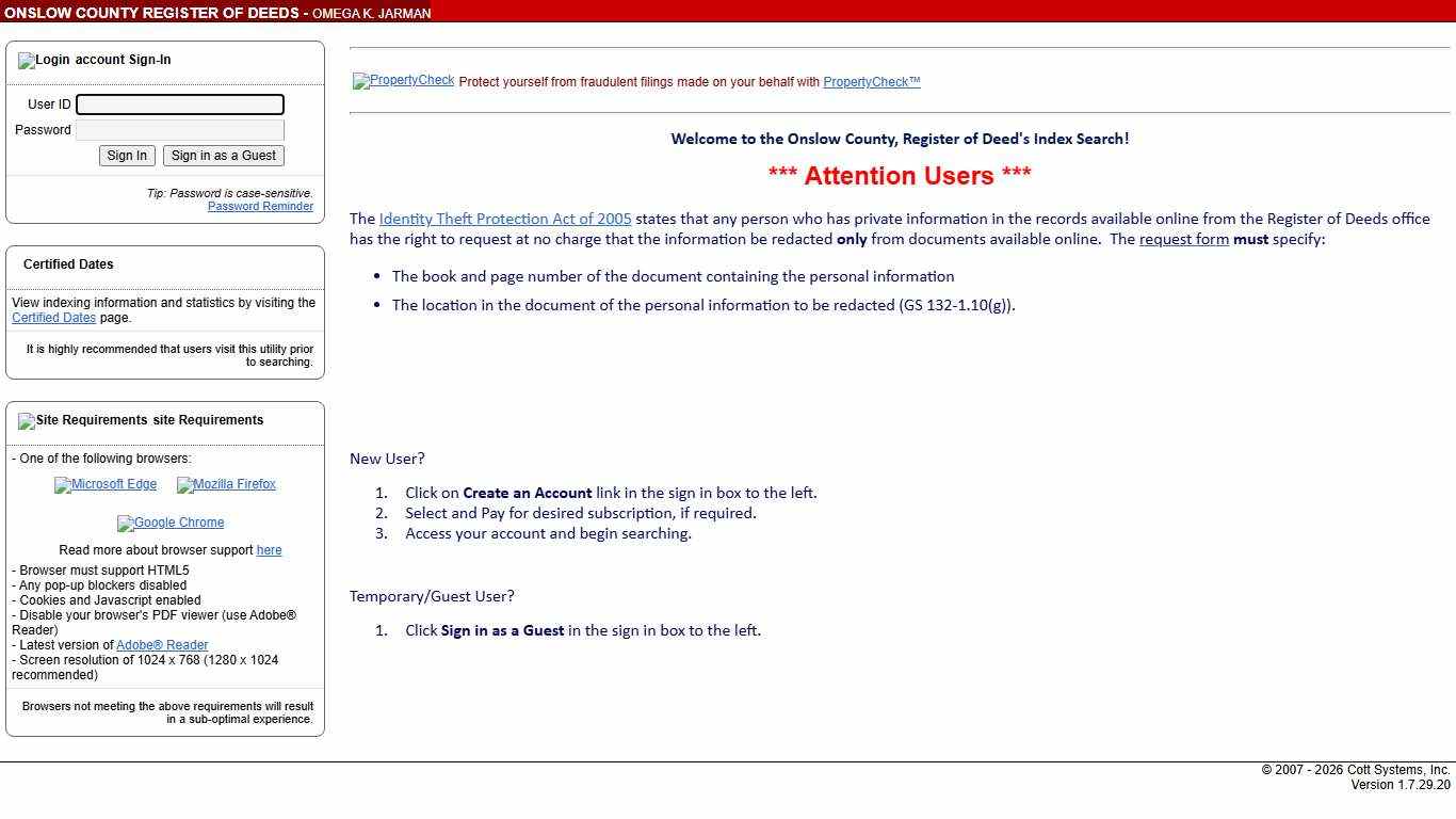 eSearch Account Sign In